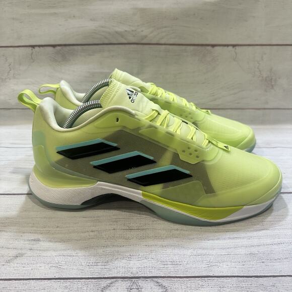 Adidas Avacourt Women’s Tennis Court Shoes (GZ5919) Pulse/Almost‎ Lime Sz.10.5